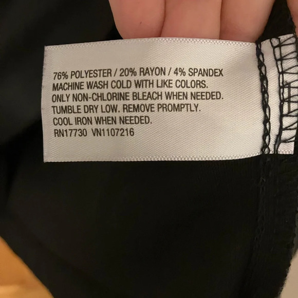 Liz Lange Maternity Black Dress Womens Medium formal Cocktail‎ Occasion - Picture 6 of 7